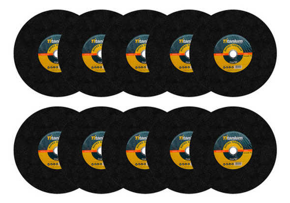 Kit 10un Disco De Corte Policorte 14 Pol 355x3,2x25,4mm 5/8 0