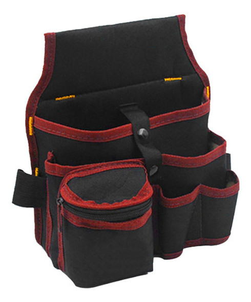 Bolsa De Cinto Com Borda Vermelha 21cmx24cm Red Border 0