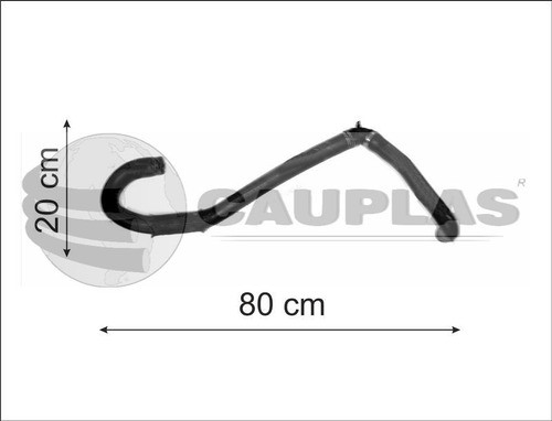 Manguera Superior Del Radiador Iveco Nueva Daily 14/19 0