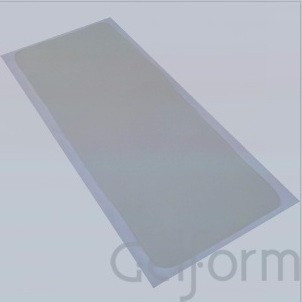 Plancha Lamina De Gel Polimero 10x20 Cm Gelform Silicona 0
