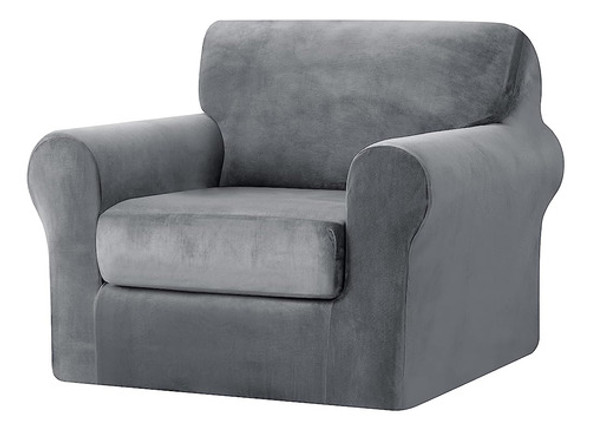 Subrtex Sofa Cover Velvet Plush Sofa Slipcover High Stretch 0