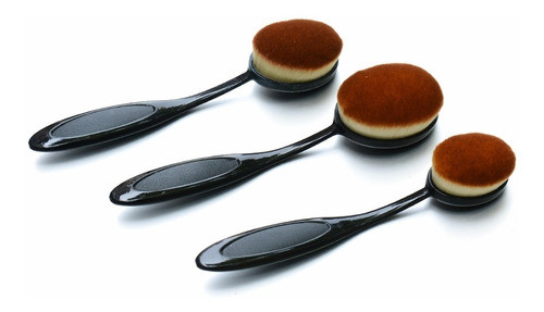 Set De Brochas Pinceles Maquillaje Semi Profesional Mvdsport 1