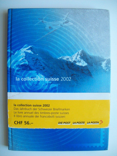 Suiza Estampillas Año 2002 Completo En Libro Oficial Correo 0