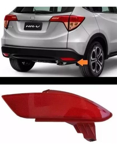 Refletor Parachoque Traseiro Hr-v 2015 2016 Lado Esquerdo 0