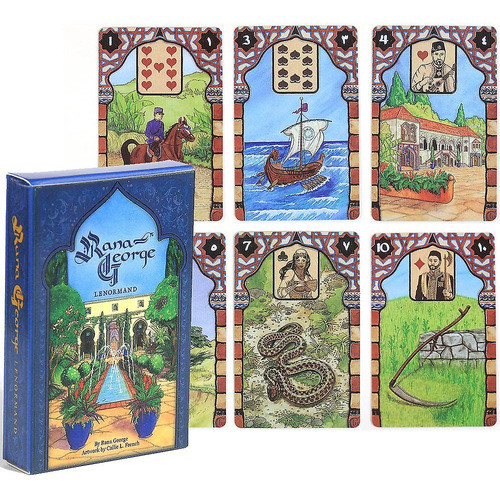 Oráculo Lenormand Rana George Para Imprimir + Guía 0