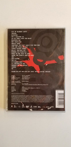 U2 Vertigo 2005 Live From Chicago Dvd Usado 1