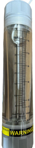Rotâmetro Água 100 A 350 Lpm Bsp Dn50 1