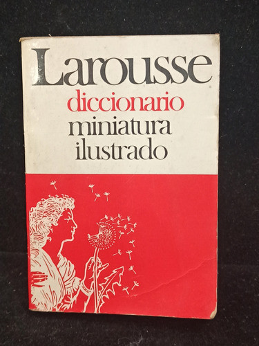 Antiguo Diccionario Miniatura Larousse Ilustrando 0