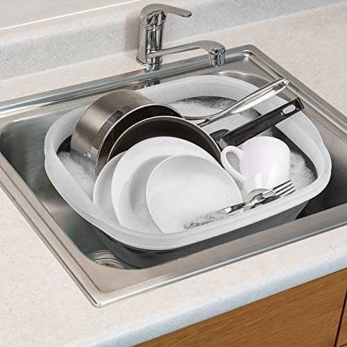 Prepworks Bañera Plegable Grande, Gris 1