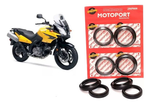 Guarda Pó + Retentor De Bengala Suzuki V-strom 650 Ano 2011 0