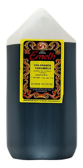 Colorante Caramelo Emeth (5 Ltrs ) 0