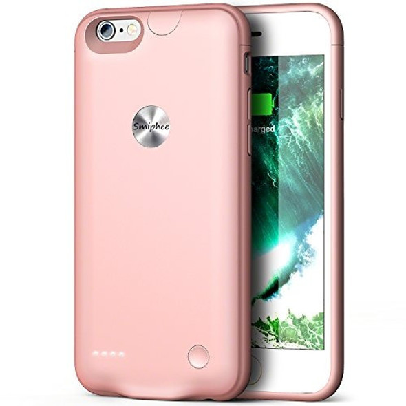 Carcasa Smiphee C/batería De 2500mah P/para iPhone 6 6s 4.7 0