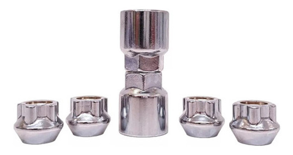 Bulones Tuerca Antirrobo Rueda Tracker Sonic Spin Prisma 0