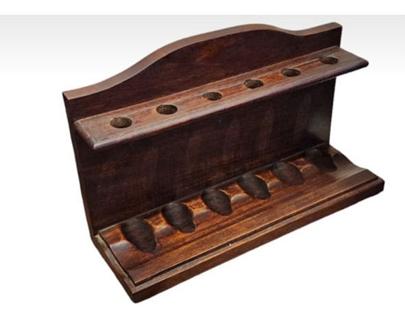 Pipero De Madera Maciza Para 6 Pipas Patagoniapipes 1 Pipero De Madera Maciza Para 6 Pipas Patagoniapipes 1