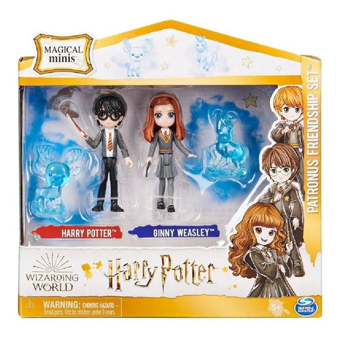 Bonecos Harry Potter E Ginny Set Amizade Expecto Patrono 0