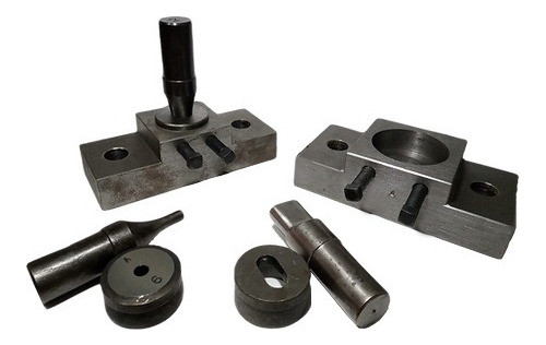 Punzón Cuadrado Y Matriz 13 Mm  Cola 20, P/ Trebol O Similar 1