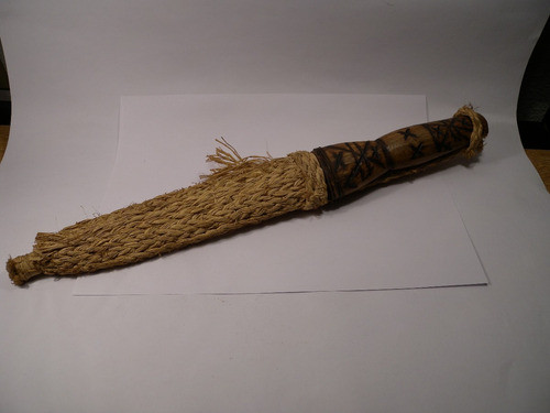Cuchillo Tribal Arte Indigena Centroamericano Decorativo 1