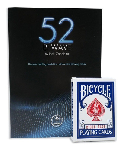 52 Bwave Baraja Bicycle Vernet Magia Truco / Alberico Magic 0
