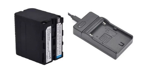 Bateria + Cargador  Np-f950/970 P/sony Iluminadores, Z1 ! 0