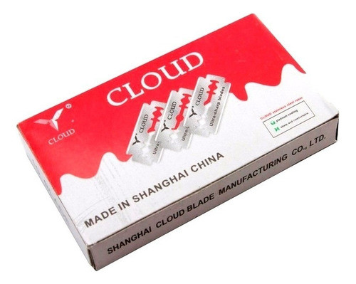 Cajas Filos Hojillas Para Navaja Tipo Marca Cloud Pack X10 1