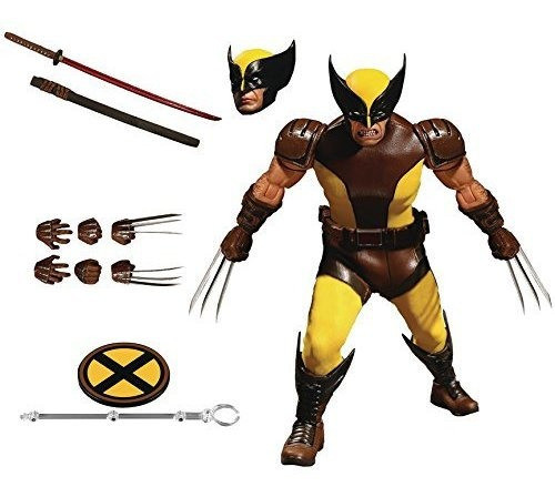 Mezco Toys One12 Collective Marvel Wolverine Figura De Accio 0