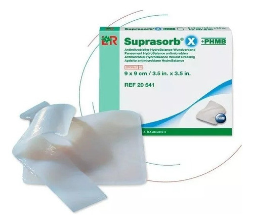 Suprasorb X+phmb Antimicrobiano Hidrobalance 9x9cm 0