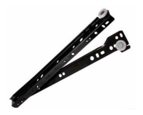 Guía Corredera De Cajón Negra De 50cm Ducasse (el Par) 0