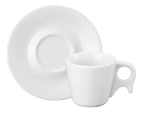 Jogo 6 Xícaras C/6 Pires P/ Chá Porcelana Schmidt Bird 200ml 0