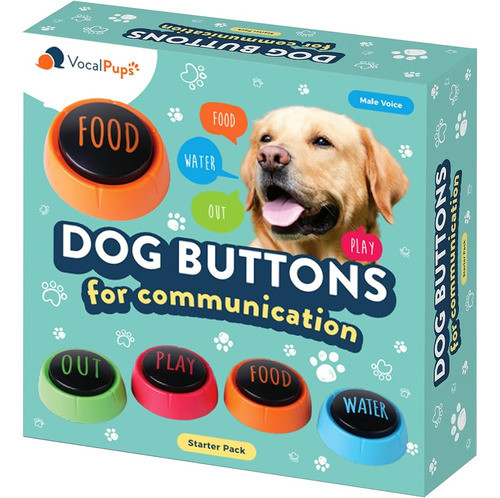 ~? Vocalpups Dog Buttons For Communication Starter Pack - Vo 0