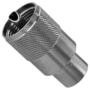 Conector Pl259 - Uhf Macho Para Cable Rg213 X 10 Unidades 1