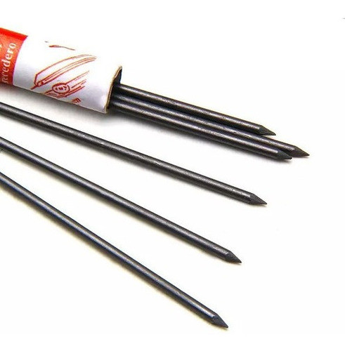Grafite 2.0mm Hb Grosso Faber-castell Tubo C/ 06 Minas 0