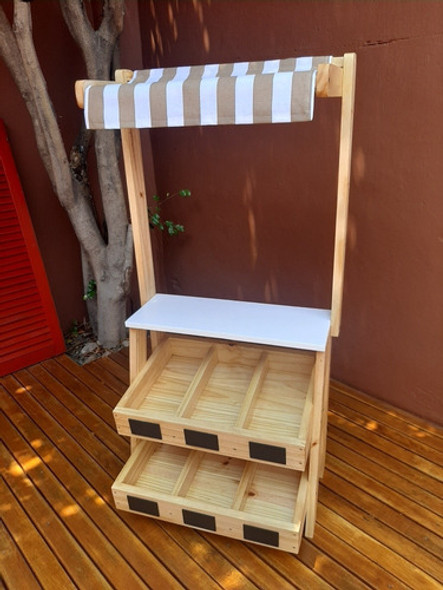 Mercadito De Juguete En Madera 1