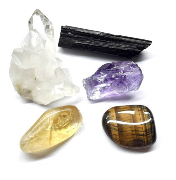 Kit Pedras Naturais Energia E Trabalho Cristais 0