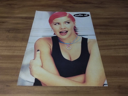 (pg489) Ruth Infarinato * Publicidad Motor Oil 0