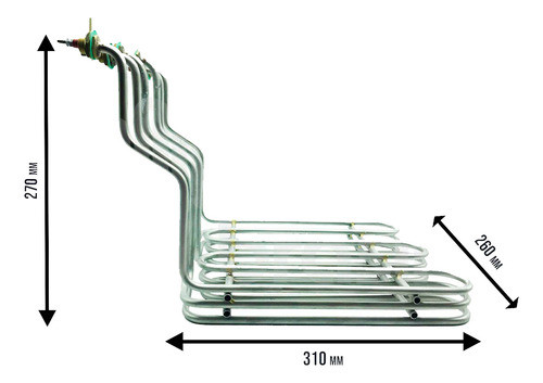 Resistência Original P/ Fritadeira Tedesco Fao-45 15kw 1