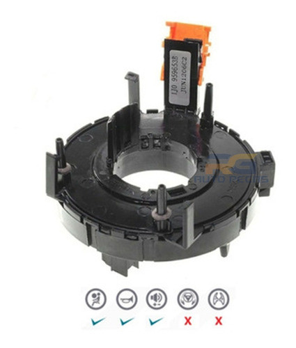 Cinta Fita Airbag Vw Fox 2004 2005 2006 2007 2008 2009 2010 1