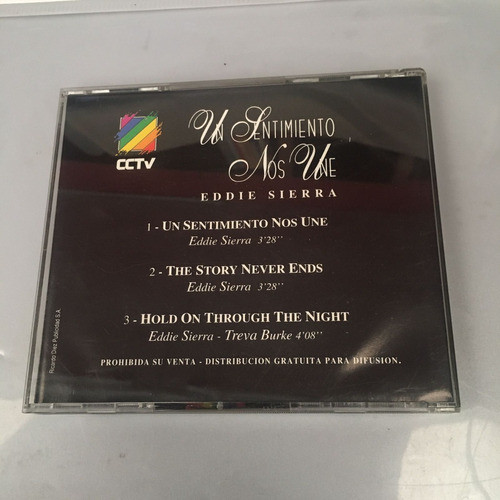 Eddie Sierra - Un Sentimiento Nos Une - Cd / Kktus 1