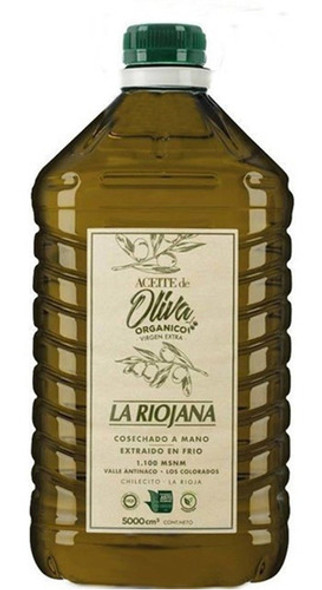 Aceite De Oliva Orgánico  X 5 Litros 0 Aceite De Oliva Orgánico  X 5 Litros 0