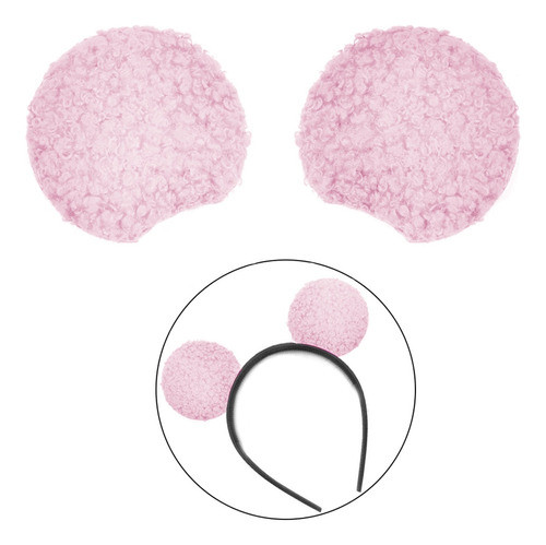 Aplique Orelha De Urso Princess - 100un Rosabb31 151229 0
