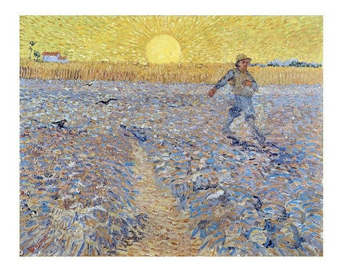 Lamina Fine Art El Sembrador Van Gogh 60x70 Myc 0