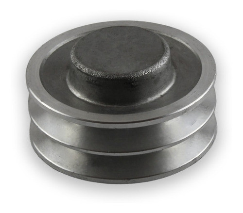Polia De Alumínio Para Correia Em V 120mm 2 Canais Perfil A 0