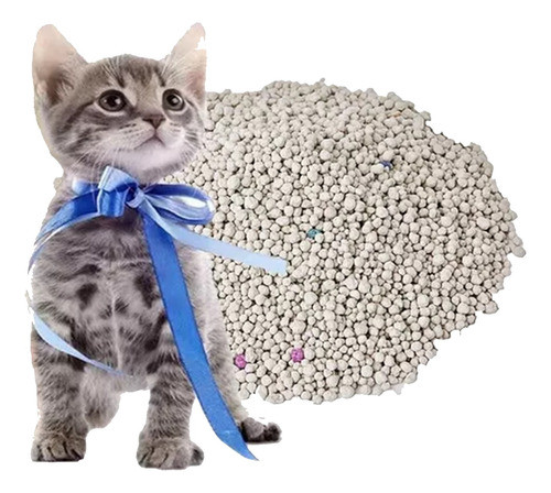 Arena Aglomerante Gatos Bentonite Clumping 10 L Lavanda B10 0