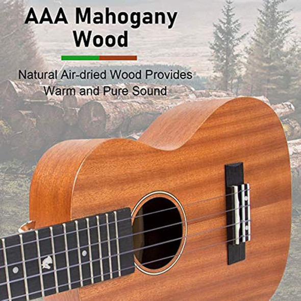 Lotmusic Concert Ukulele 23 Inch Ukelele Ukelele De Caoba Pa 1 Lotmusic Concert Ukulele 23 Inch Ukelele Ukelele De Caoba Pa 1