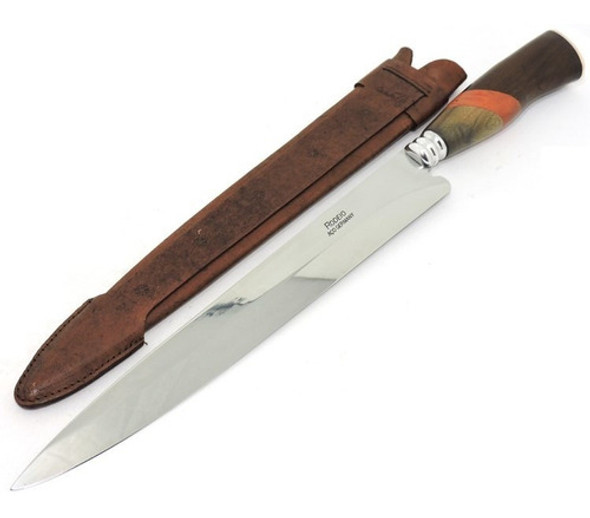 Faca Artesanal Para Carnes, Churrasco, Lâm 28 Cm. 0
