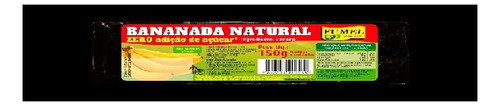 Kit 5x Bananada Natural Zero Açúcar 250g - Fumel 1
