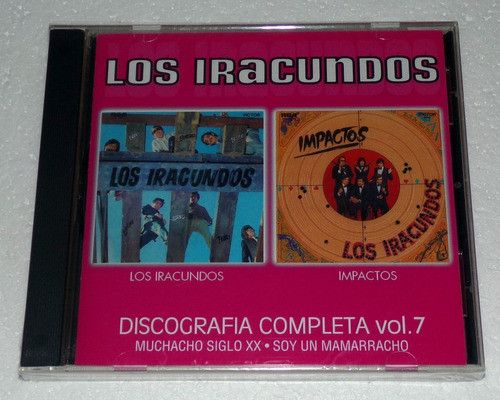 Los Iracundos Discografia Completa Vol. 7 Cd Sellado Kktus 0
