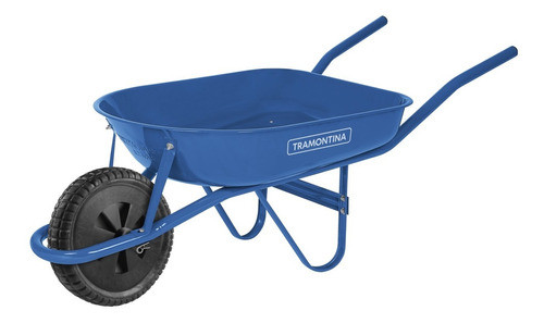 Carretilla Con Rueda Maciza 50lts Tramontina + Pala 71 Cm LG 1