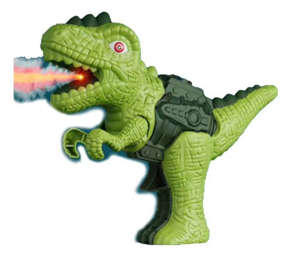 Brinquedo De Dinossauro Elétrico Infantil Que Respira Fogo 0