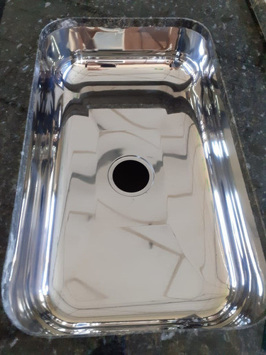 Pia De Granito 1,5 Metros-verde Ubatuba - Cuba Profunda 14cm 1