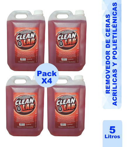 Removedor De Ceras Acrilicas Y Polietilenicas X 5 Lts. Conc 0